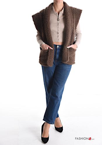 Chaleco Teddy con bolsillos - ph 5