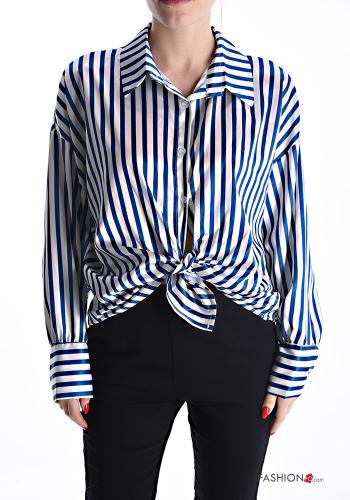 Striped Shirt with knot