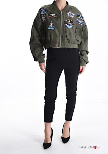 Bomber courte avec poches avec fermeture éclair - ph 5