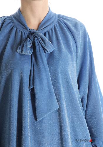 Blouse lurex avec noeud - ph 4
