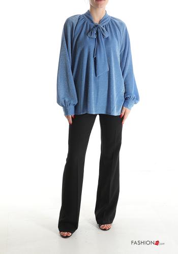 Blouse lurex avec noeud - ph 5