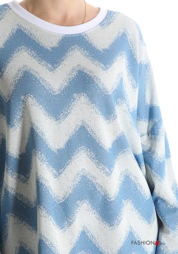 Felpa in Cotone Fantasia chevron - ph 4