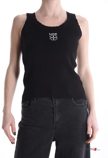 Graphic Print Tank-Top - ph 1