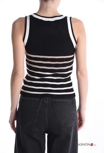 Canotta costine Fantasia righe - ph 2
