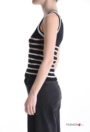 Canotta costine Fantasia righe - ph 3