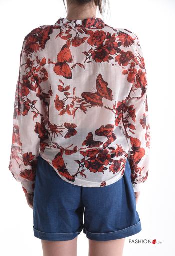 Chemise en Soie imprimé - ph 2