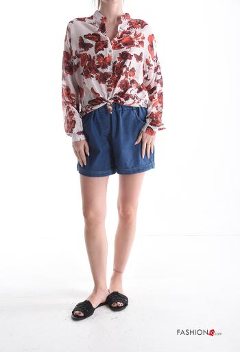 Chemise en Soie imprimé - ph 5