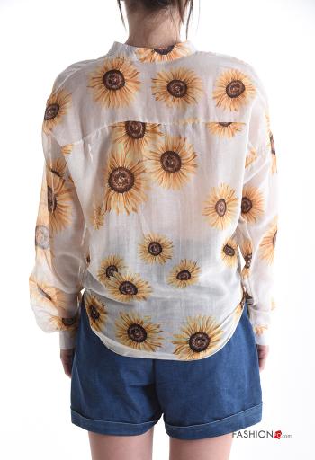 Patterned Silk Shirt - ph 2