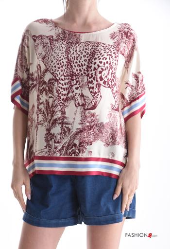 T-shirt Fantasia animalier