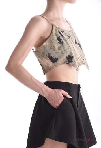 Top in Cotone Fantasia camouflage - ph 3