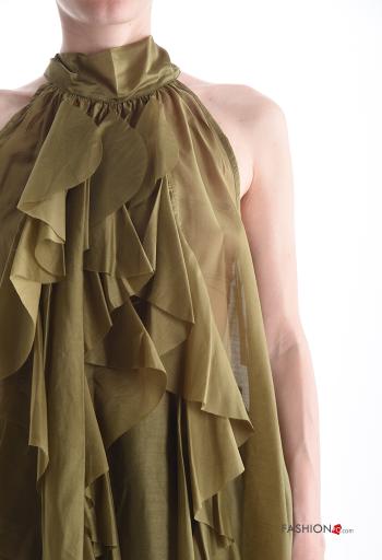 sleeveless Top with flounces with bow - ph 4