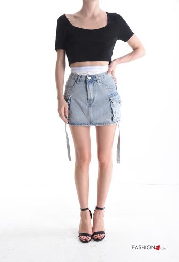 Minirock aus Baumwolle - ph 5