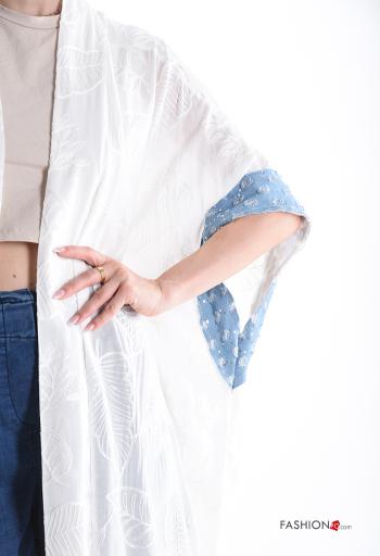 Casaco comprido em Algodão - ph 4