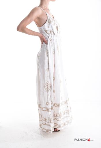 Embroidered Linen Dress - ph 3