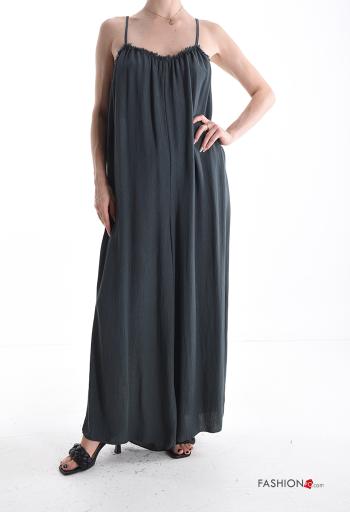 sleeveless backless oversized Dress