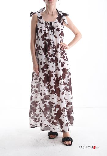 Patterned Cotton Dress