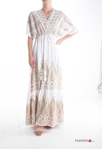Embroidered Linen Dress - ph 1