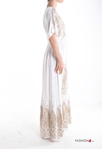 Embroidered Linen Dress - ph 3
