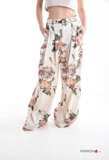 Bedrucktes Hose aus Baumwolle - ph 1