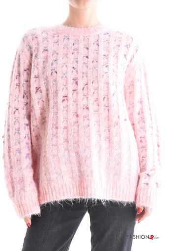 Maglione in Misto Lana Fantasia artistica