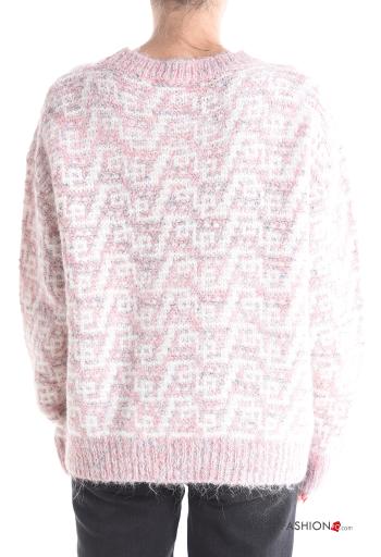 Maglione in Misto Lana Fantasia artistica - ph 2