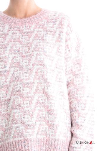 Maglione in Misto Lana Fantasia artistica - ph 4