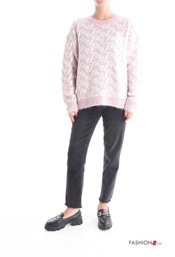 Maglione in Misto Lana Fantasia artistica - ph 5