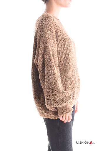 Maglione in Misto Lana Fantasia artistica - ph 3