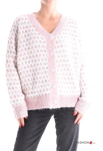 Maglione in Misto Lana Fantasia artistica