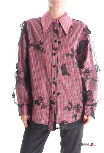 Camicia in Cotone Fantasia artistica
