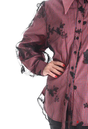 Camicia in Cotone Fantasia artistica - ph 4