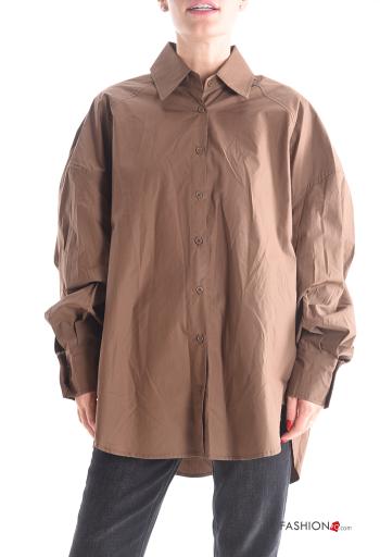 Camicia in Cotone Fantasia artistica - ph 1