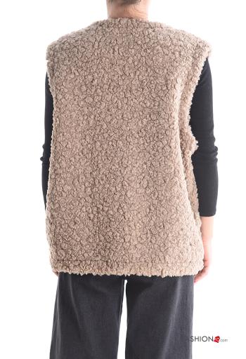 Colete com fivela com bolsos sem forro - ph 2