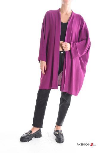 Cardigan oversize maniche lunghe