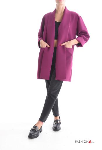 Giacca maniche lunghe con tasche senza fodera - ph 5