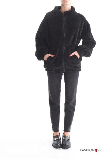 Cappotto senza fodera con tasche con zip - ph 5