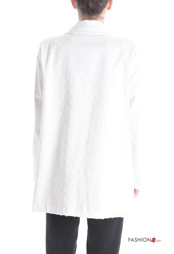 Giacca in Cotone maniche lunghe Fantasia animali con bottoni - ph 2