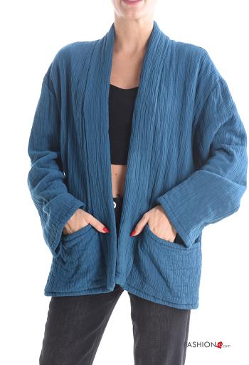 Veste manches longues avec poches sans doublure - ph 1