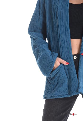 Veste manches longues avec poches sans doublure - ph 4