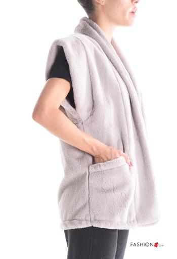 short sleeve Jacket with pockets without lining - ph 3