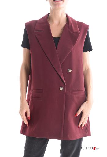 Smanicato senza maniche con tasche con fodera - ph 1