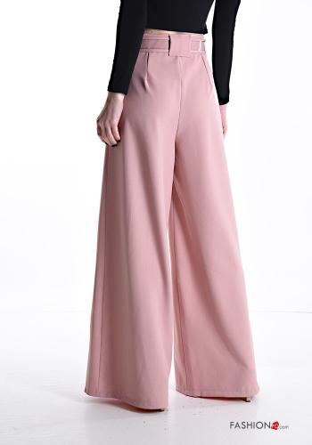 wide leg Hose mit Gürtel mit gummizug - ph 2