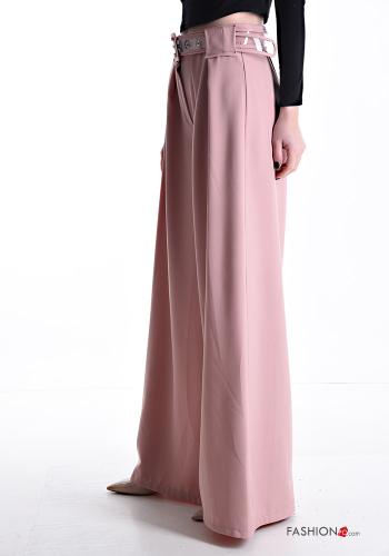 wide leg Hose mit Gürtel mit gummizug - ph 3