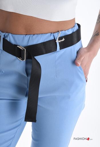 Pantalone skinny con elastico con cintura con tasche - ph 4
