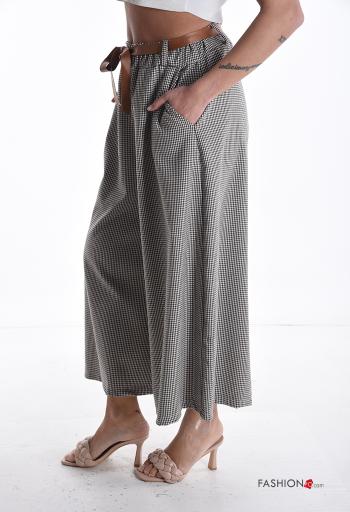 Pantalone Fantasia quadrettata vichy - ph 3