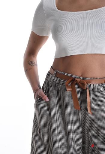 Pantalone Fantasia quadrettata vichy - ph 4