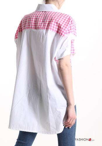 Vichy Cotton Shirt with pockets - ph 2