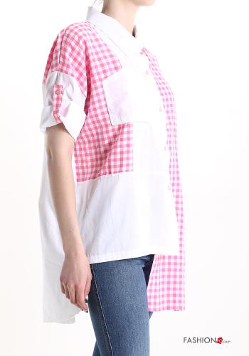 Vichy Cotton Shirt with pockets - ph 3