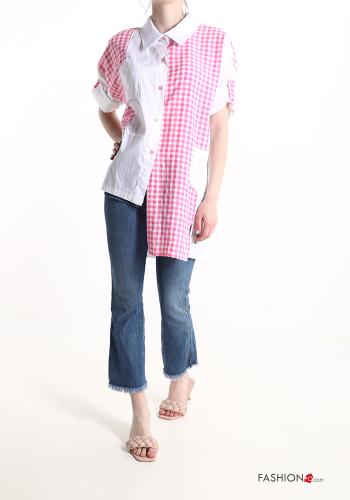 Vichy Cotton Shirt with pockets - ph 5