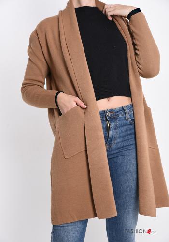 Wool Mix Cardigan with pockets - ph 1